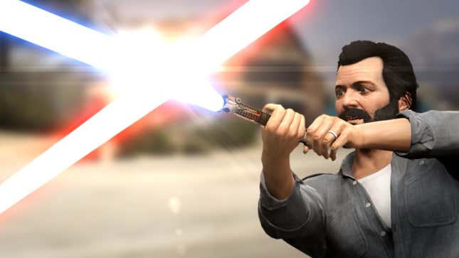 Lightsabers Work A Bit Differently In <i>GTA V</i>