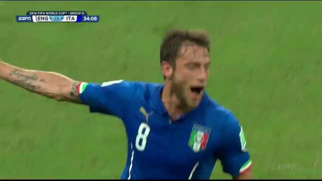 England's Trainer Injures Himself Celebrating Sturridge Equalizer