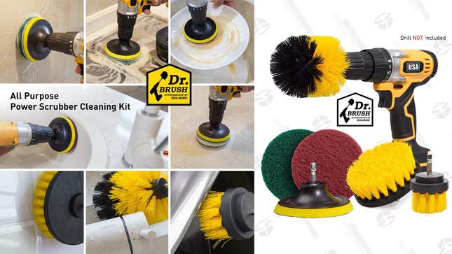 Dr. Drill Brush Attachment Set | $10 | Amazon