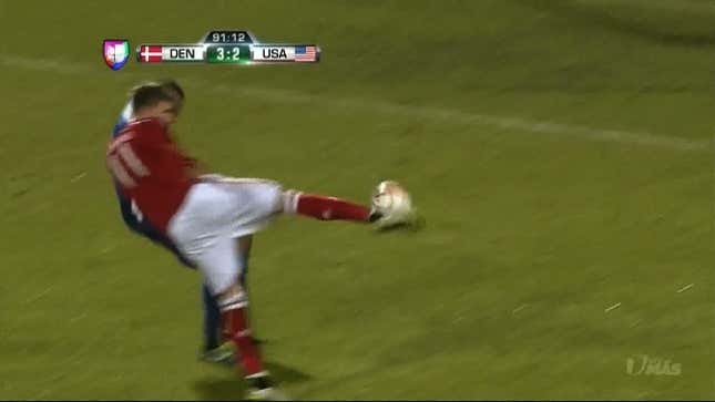 USMNT Felled By Hat-Trick Hero Nicklas Bendtner, Who Still Sucks