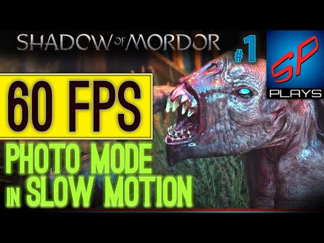 Violent <em>Shadow Of Mordor</em> Montages Are Tragic, Pretty