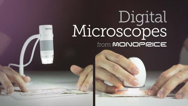 Enhance! Monoprice's Computer-Connected Microscope Is Just $15 Today.
