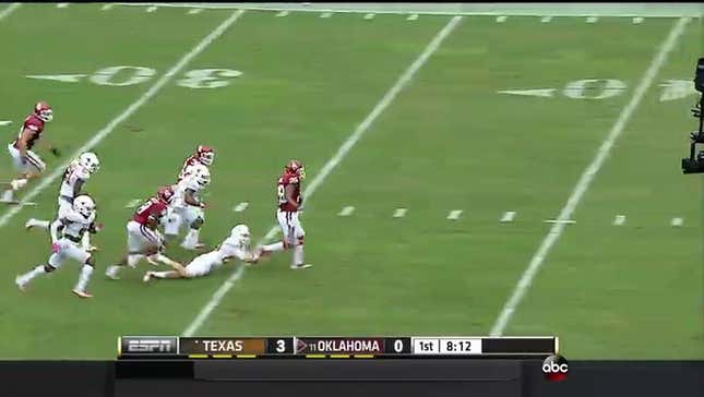 That's Good Kickoff Coverage, Texas