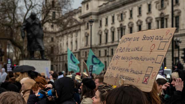 Image for article titled England And Wales Want to Make Misogyny A Hate Crime