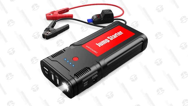 DBPOWER 2500A Jump Starter | $60 | Amazon | Use code KCRQRCLS
