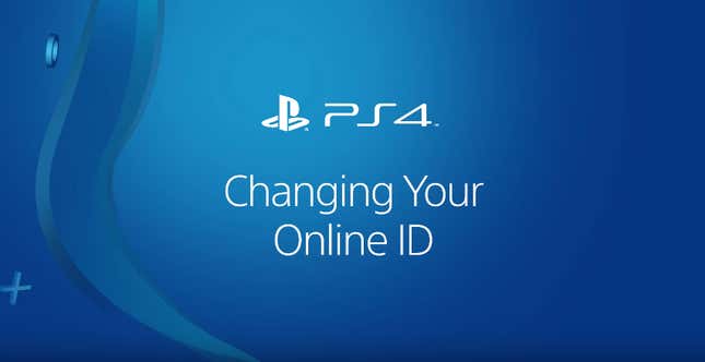 Image for article titled Starting Today, You Can Finally Change Your PSN Name