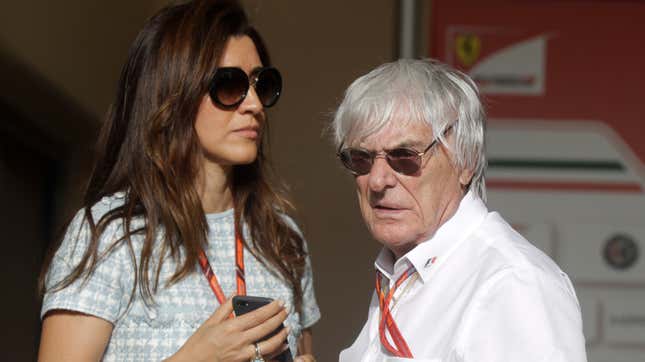 Image for article titled 89-Year-Old Bernie Ecclestone Still Fucks, Fourth Child Due This Summer