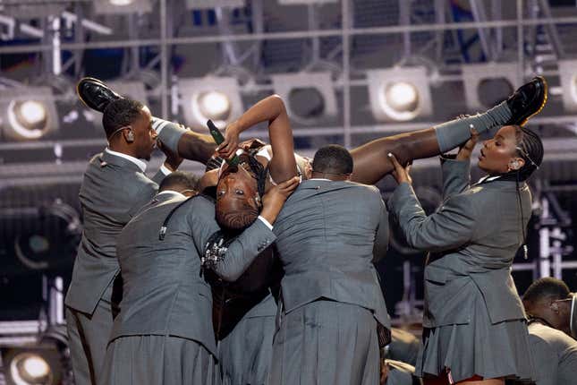 Doechii performs onstage at the 67th annual GRAMMY Awards on February 02, 2025 in Los Angeles, California. 