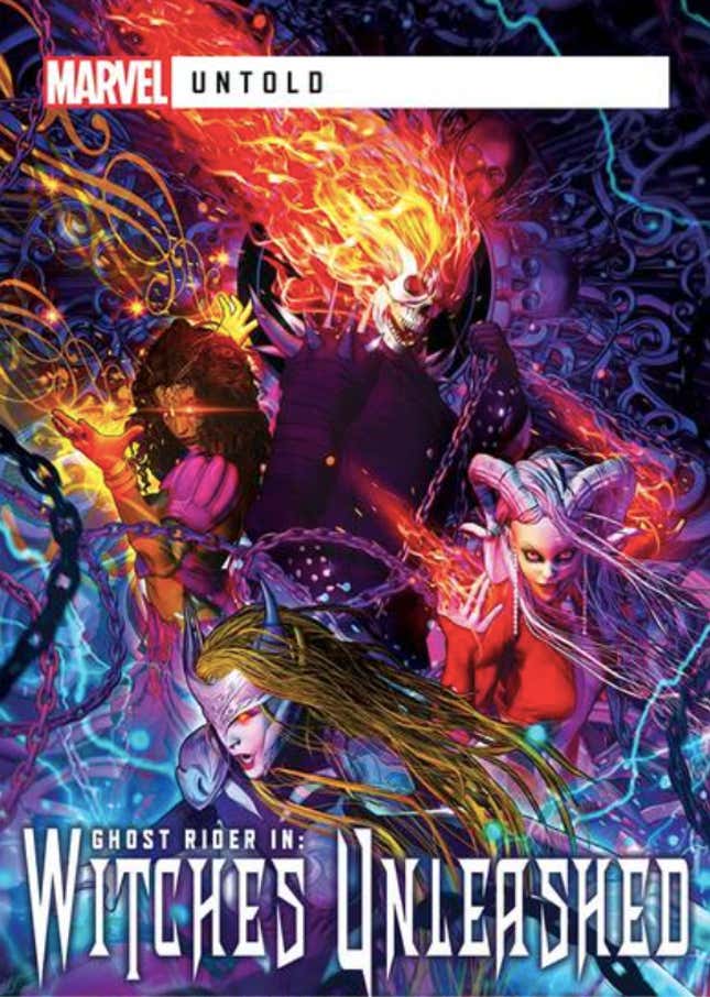 Marvel Announces New Ghost Rider Novel: Witches Unleashed