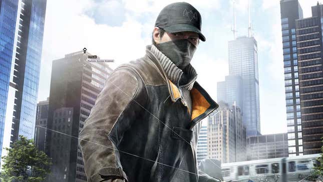 An image shows Aiden from Watch Dogs. 