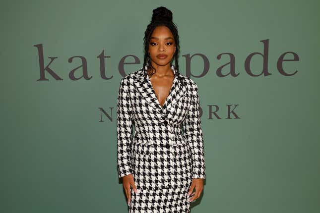  Marsai Martin attends the Kate Spade New York 3rd Annual Global Summit on Women’s Mental Health at Times Center on September 05, 2024 in New York City.