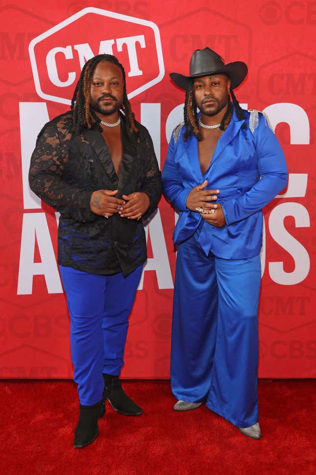 Image for article titled These Black Celebrities Shined On the 2024 Country Music Television Awards Red Carpet