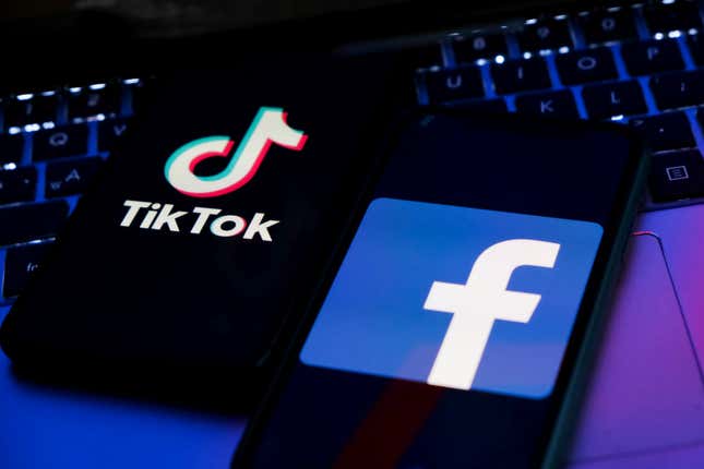 Image for article titled Meta&#39;s Trying to Blame TikTok for Popularizing Its Own Poisonous User Trends