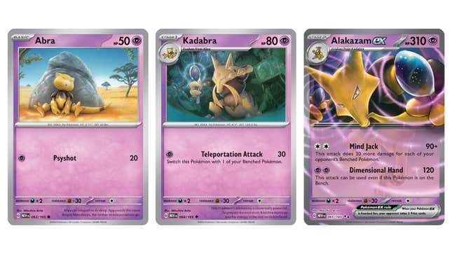 Les 151 premiers Pokémon sont de retour, y compris Kadabra !