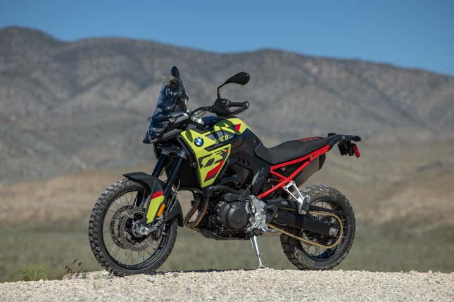 The BMW F900GS in Sao Paulo Yellow