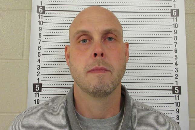 This image released by the McKenzie County, N.D., Correctional Facility shows Michael Garcia. Darrell Merrell, the last of four men charged in an alleged scheme to steal millions of dollars worth of crude oil in western North Dakota, was been sentenced Thursday, Sept. 14, 2023. A state district court judge sentenced him to serve nearly a year in jail and two years of supervised probation and to pay $200,000 restitution. Defendants Michael Garcia, Mark McGregor and Joseph Vandewalker were sentenced in past months to varying years in prison after pleading guilty to charges. (McKenzie County Correctional Facility via AP)