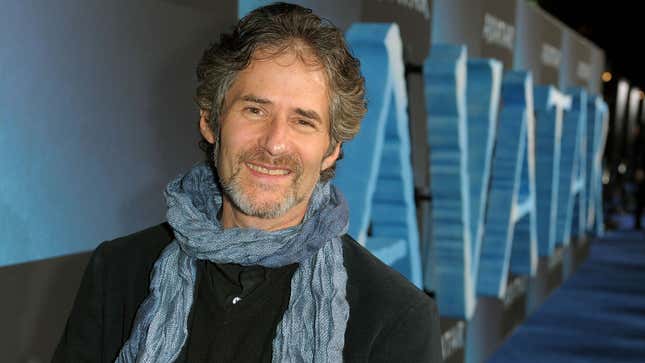 A photo of the film composer James Horner at a film premiere. 