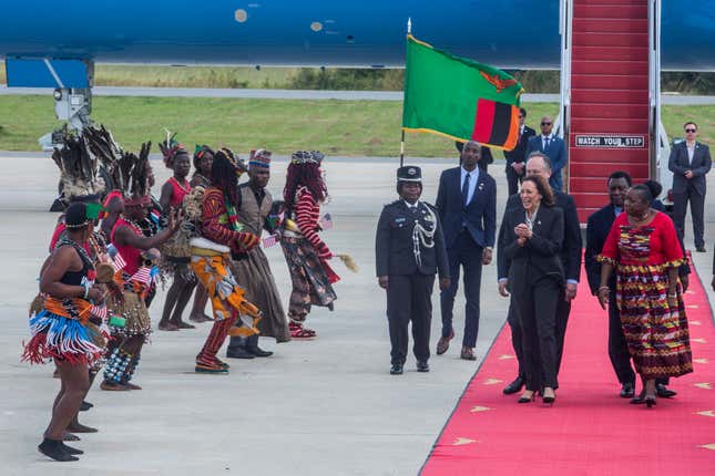 Image for article titled Here Are More Best Moments From VP Kamala Harris&#39; Africa Tour