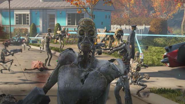 What Happens When You Release 50 Synths At The Start of <i>Fallout 4</i>