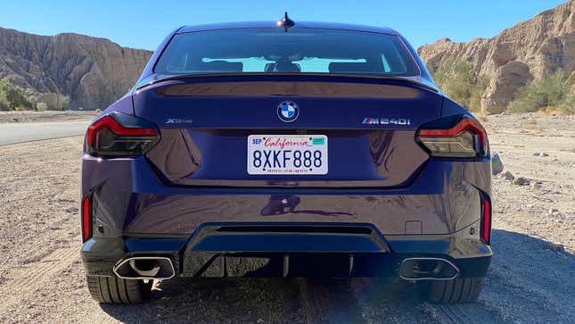 Image for article titled The 2022 BMW M240i xDrive Dares You To Have It All