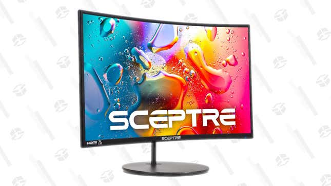 Sceptre 24&quot; Curved Gaming Monitor | $104 | Amazon