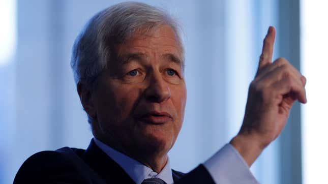 Jamie Dimon, director ejecutivo de JPMorgan Chase