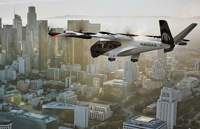 Archer Aviation prévoit de lancer un réseau de taxis aériens à Los Angeles en 2026.