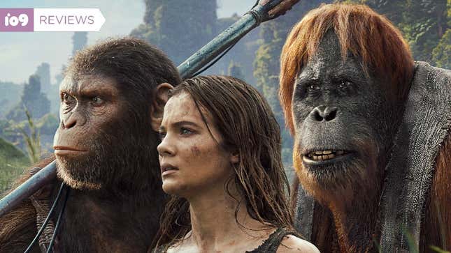 Image for article titled Kingdom of the Planet of the Apes Is a Worthy, Slightly Wonky Apes Adventure