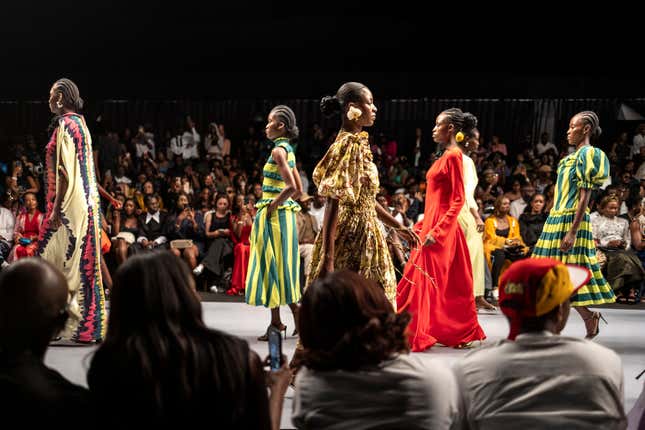 Image for article titled Forget NYC and Paris, Fashion Week in Nigeria Slayed