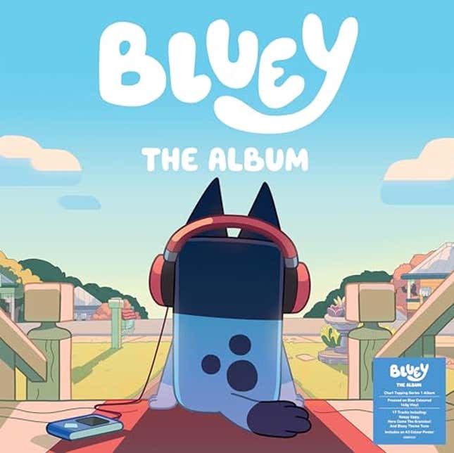 Image for article titled Bluey The Album [140-Gram Bluey Colored Vinyl With Poster], Now 20% Off