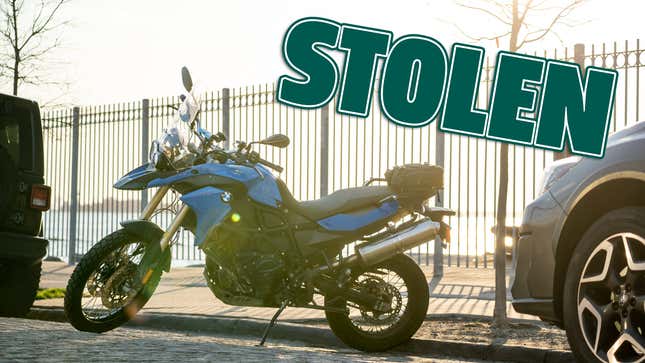 Image for article titled My Motorcycle Got Stolen And I&#39;m Not Even Mad