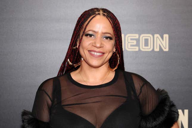 NEW YORK, NEW YORK - NOVEMBER 30: Nikole Hannah-Jones attends the “Origin” New York premiere at Alice Tully Hall on November 30, 2023 in New York City.