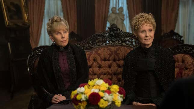 Christine Baranski and Cynthia Nixon in The Gilded Age