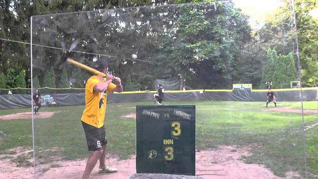 Wiffle Ball Player Invents New Way To Rob A Home Run