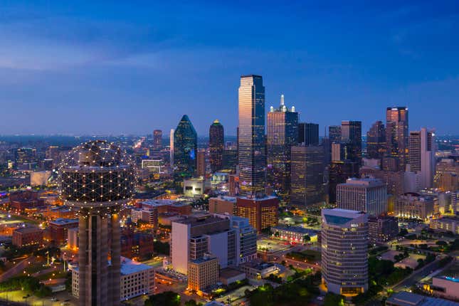 Dallas skyline