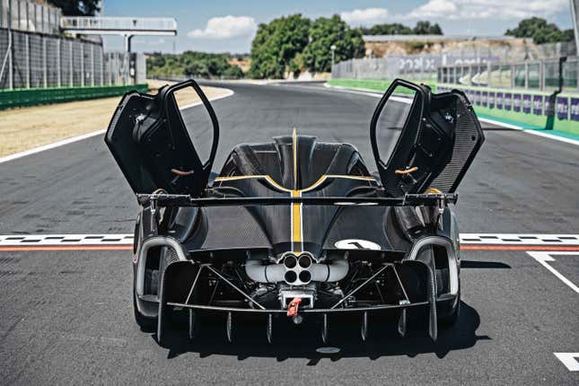 Image for article titled The Pagani Website Load Screen Is a Nod to the Signature Quad Exhaust