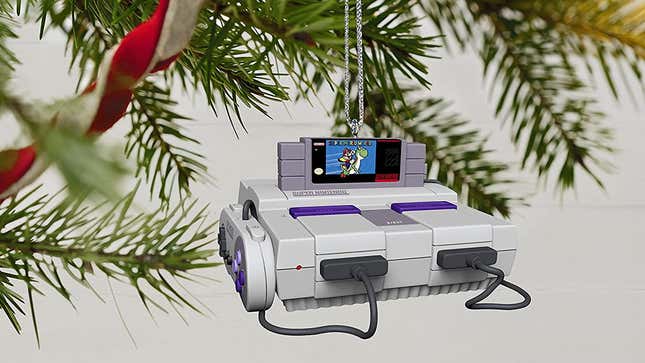 This Adorable Little Super Nintendo Ornament is Only 17