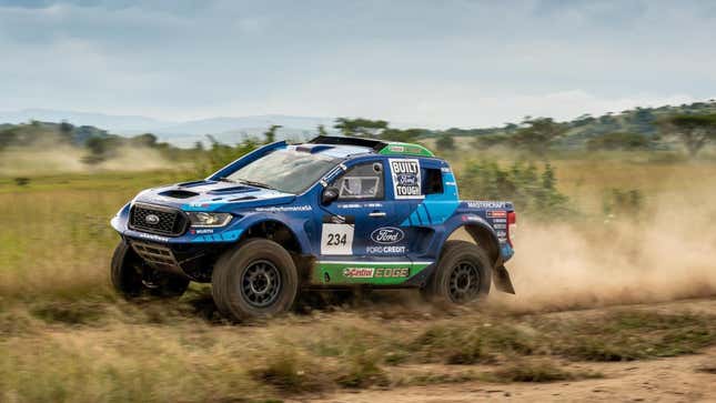 Ford Ranger, D. Mas - JP. Latrach, Dakar 2016, #349, Voiture