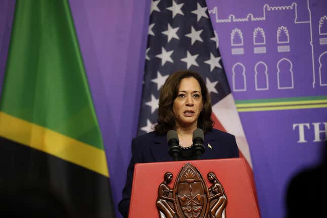 Image for article titled Here Are More Best Moments From VP Kamala Harris&#39; Africa Tour