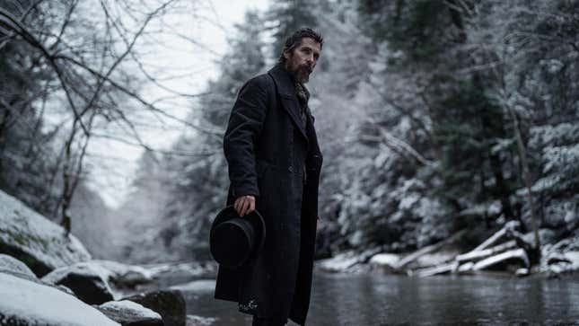 Image for article titled The Pale Blue Eye&#39;s New Trailer Teases a Haunting Wintertime Mystery