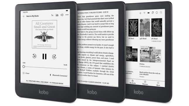 El principal rival de los Kindle está hoy en oferta: es el Kobo