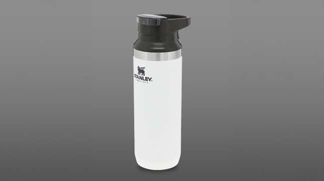 A recalled Stanley Switchback Travel Mug.