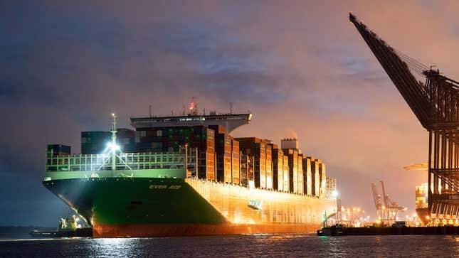 The 15 Biggest Container Ships in Service Right Now