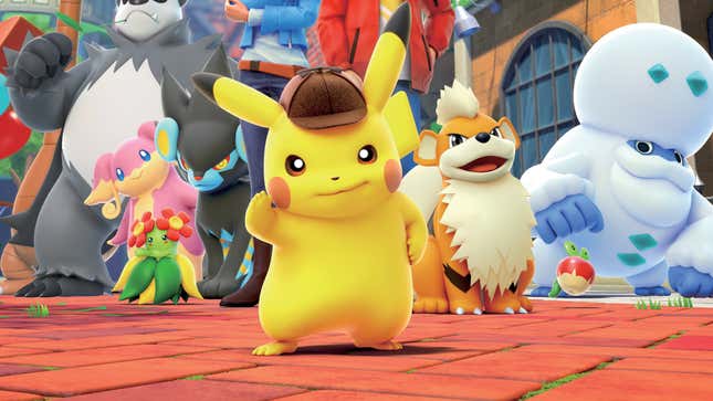 Detective Pikachu prepares to ban some accounts. 