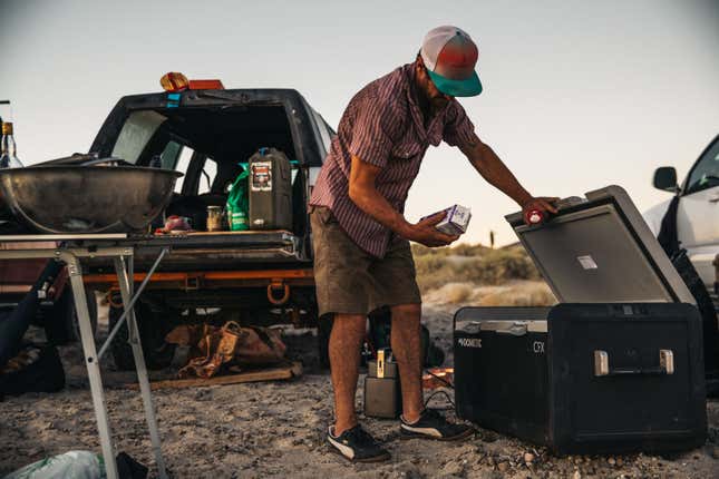 Image for article titled This Off-Road Fridge And Battery Make Your SUV A Home