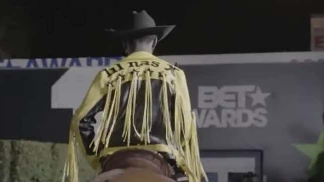 Lil Nas X at the 2019 BET Awards. 