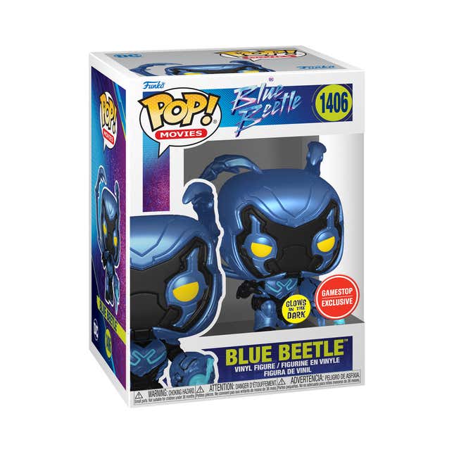 Image for article titled DC Studios&#39; Blue Beetle Merch Teases Ancient Powers and Superhero Action