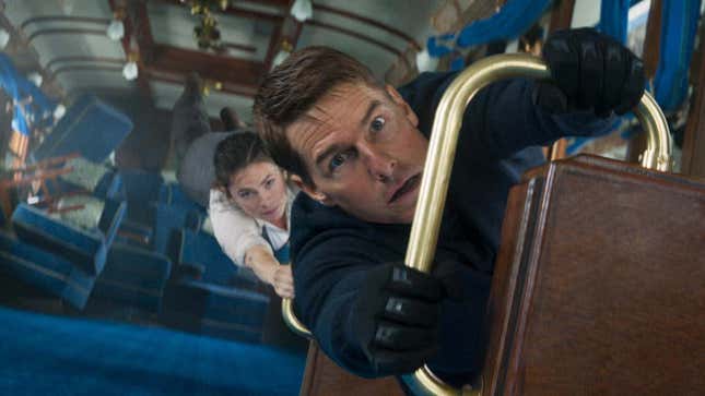 Tom Cruise in Mission: Impossibleâ€”Dead Reckoning Part One