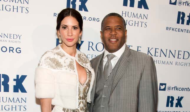 NEW YORK, NY - DECEMBER 11: (L-R) TV Personality Hope Dworaczyk and Chair of RFK Center Board of Trustees Robert Smith attend 2013 Ripple of Hope Awards Dinner at New York Hilton on December 11, 2013 in New York City.