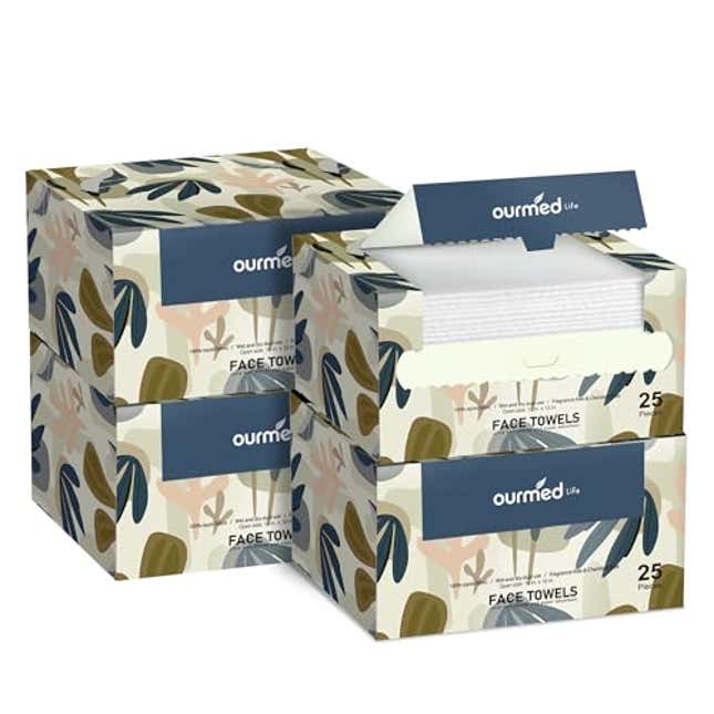 Image for article titled Ourmed Life Face Towels, Now 19% Off